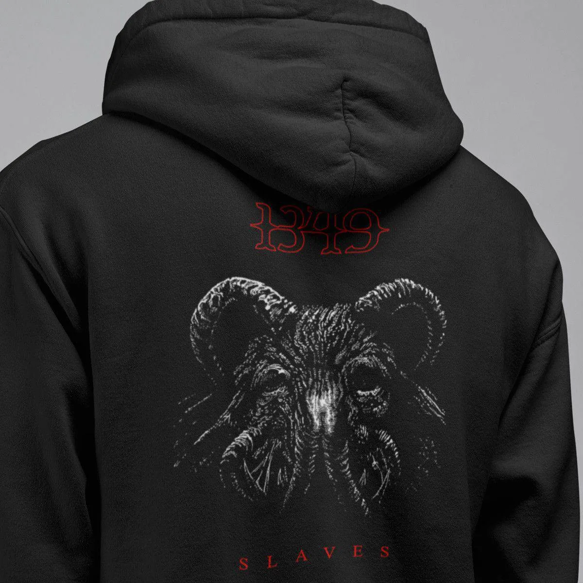 1349 Band Hoodie, 1349 Slaves Hooded Sweatshirt, Black Metal Merch