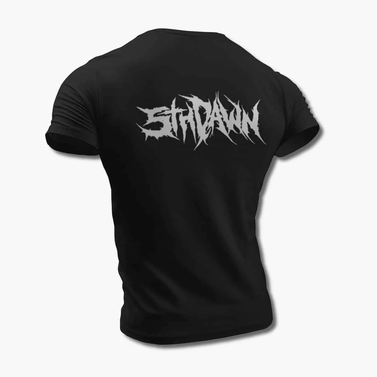 5th Dawn Band T-Shirt, 5th Dawn Logo Black T-Shirt, Death Metal Merchandise