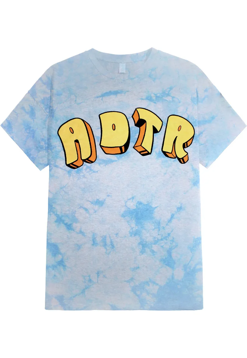 A Day To Remember All My Friends Tie Dye Blue T-Shirt