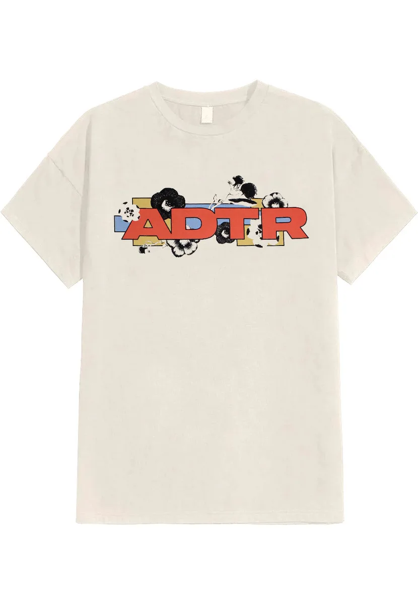 A Day To Remember Flowers Ecru T-Shirt