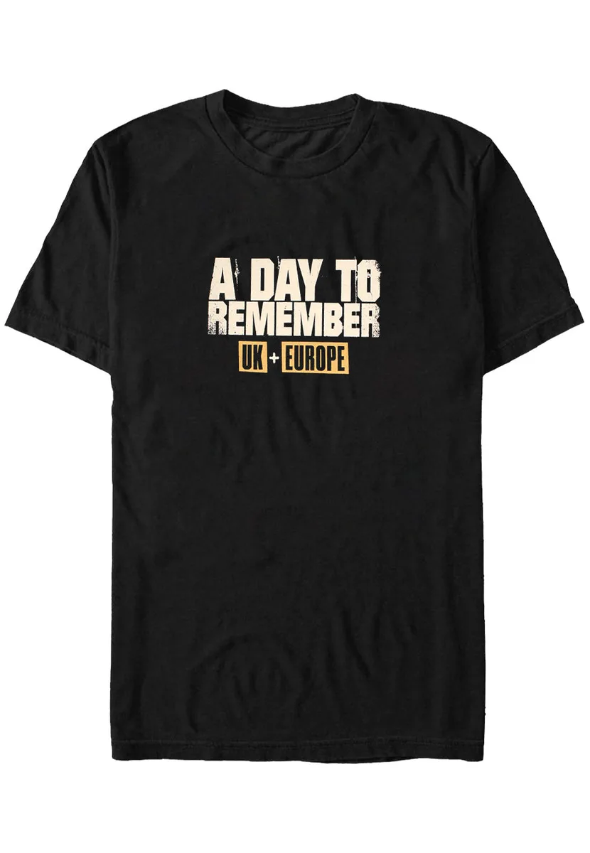 A Day To Remember Summer Tour 2025 T-Shirt
