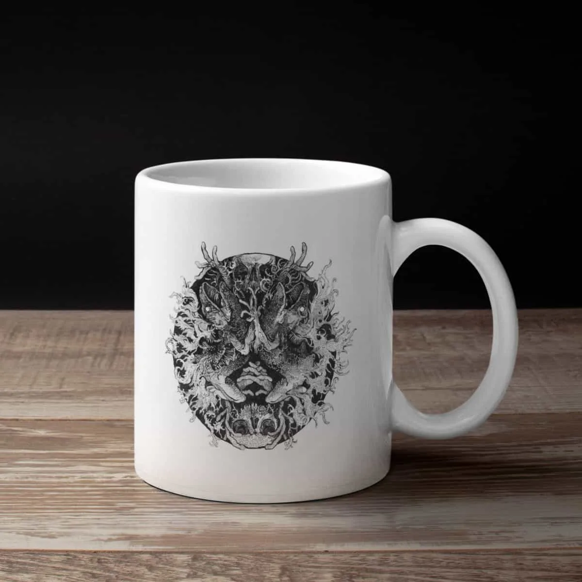 A Pale December Coffee Mug, A Pale December The Shrine of Primal Fire Coffee Mug