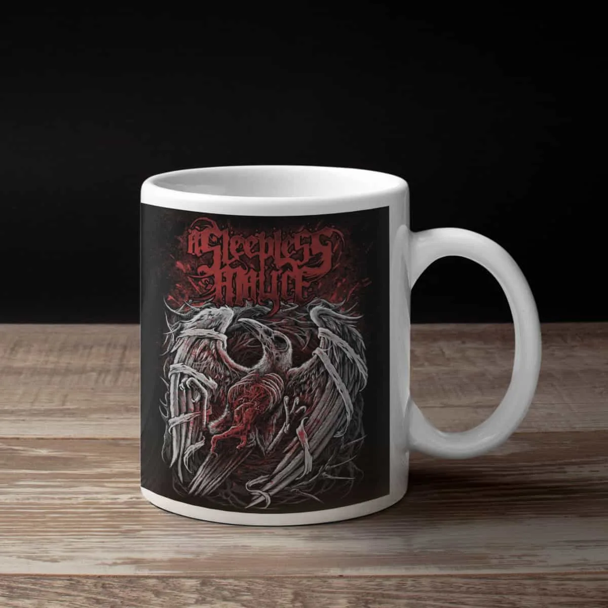 A Sleepless Malice Coffee Mug, A Sleepless Malice Artwork Coffee Mug