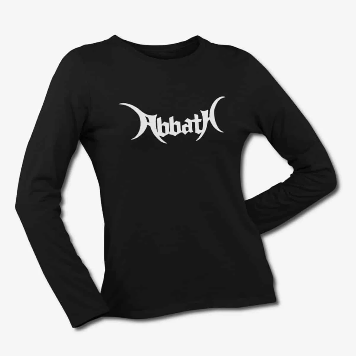 Abbath Long Sleeve T-Shirt, Abbath Band Logo Black Longsleeve T-Shirt, Black Metal Merchandise