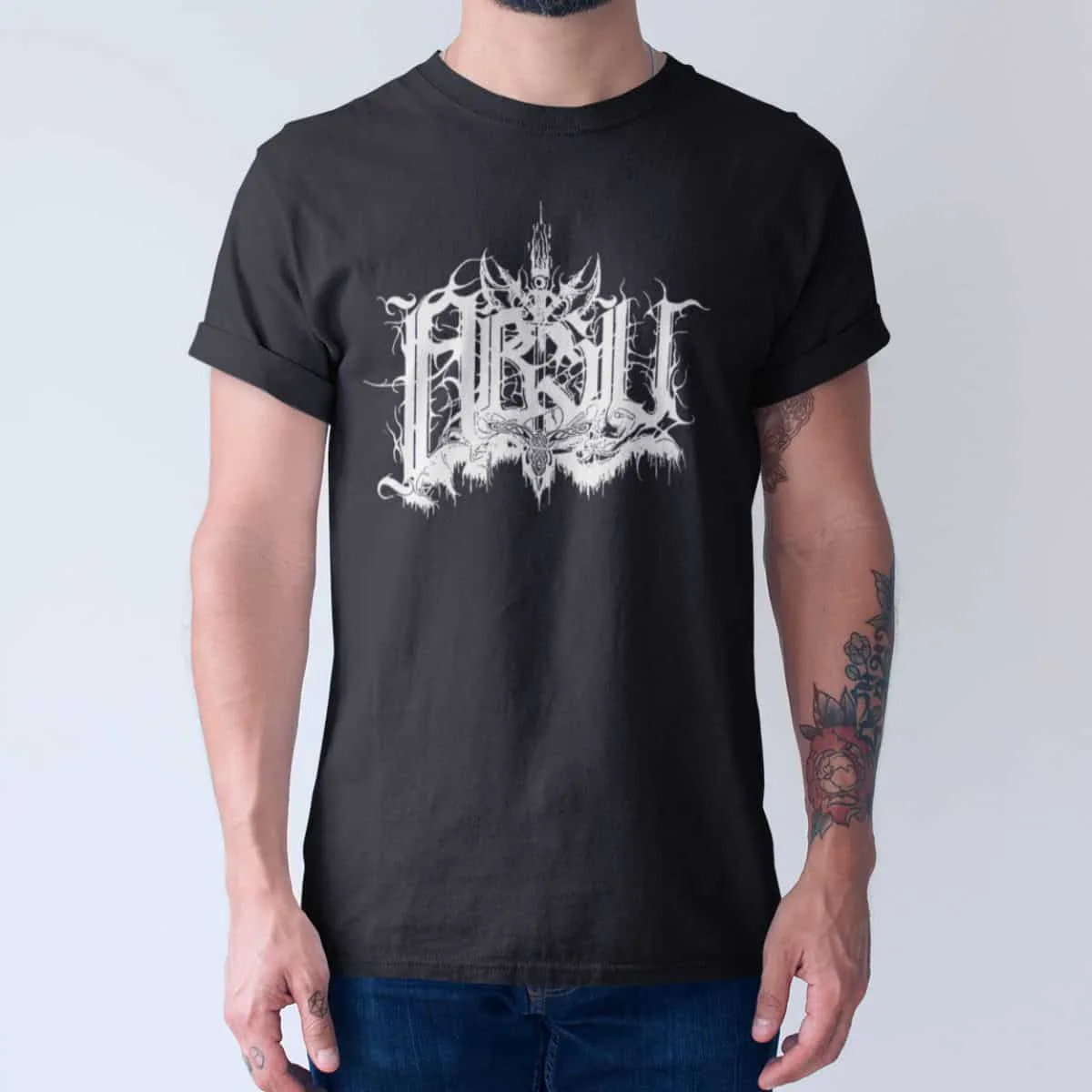 Absu Band T-Shirt, Absu Logo Black T-Shirt, Thrash Metal Merchandise