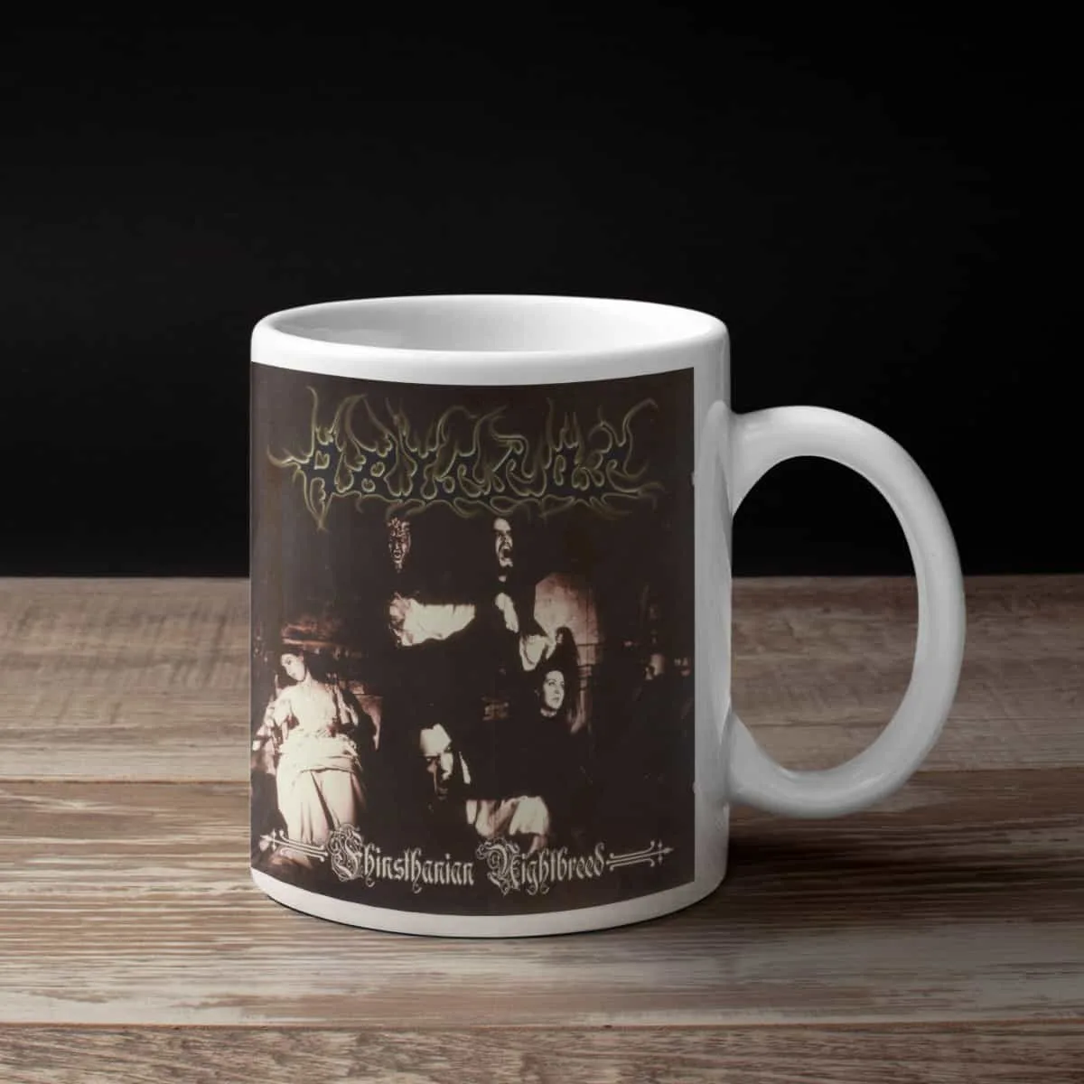 Abyssos Coffee Mug, Abyssos Fhinsthanian Nightbreed Coffee Mug