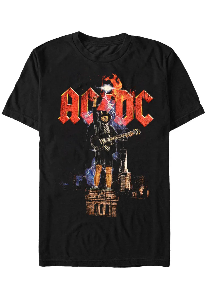 AC/DC Angus NYC Lightning T-Shirt