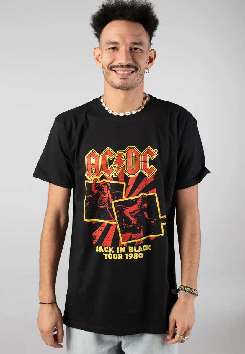 AC/DC Back in Black Tour 1980 T-Shirt