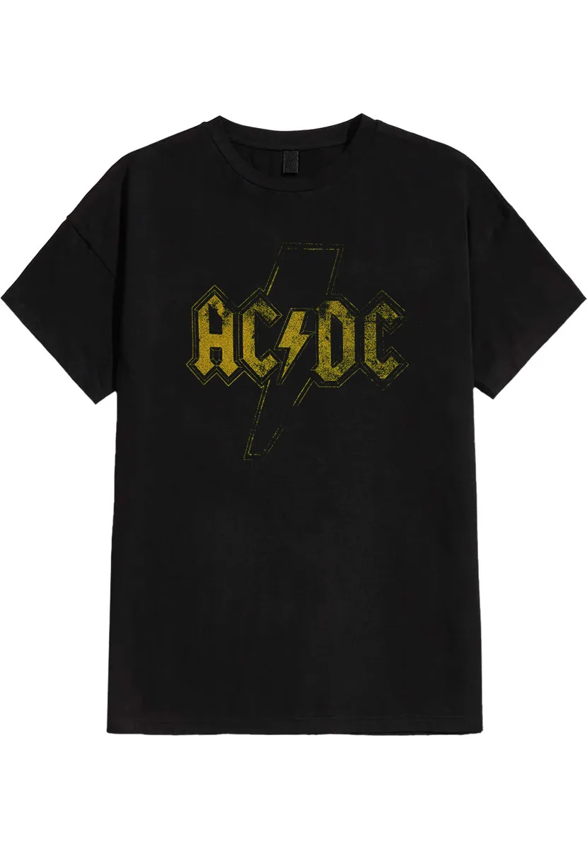 AC/DC Distress Flash T-Shirt
