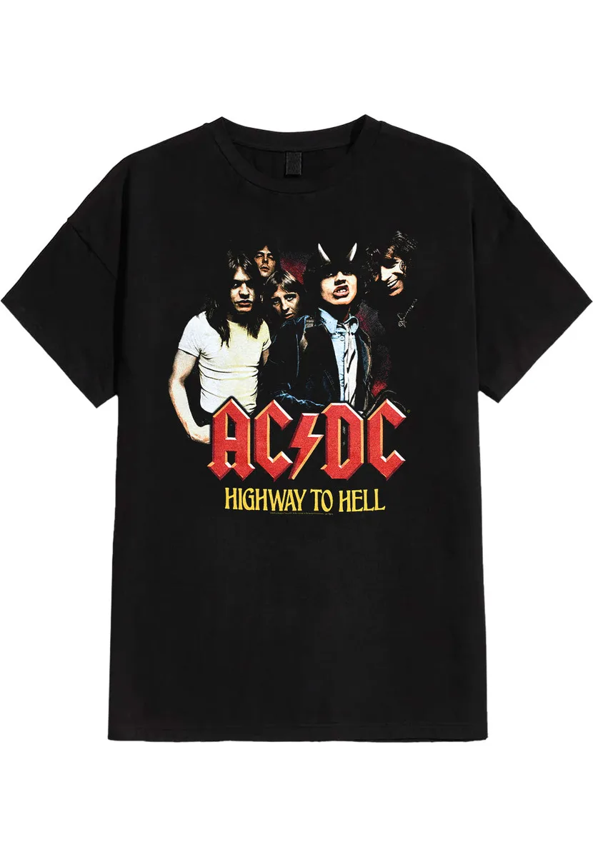 AC/DC Highway To Hell Group T-Shirt