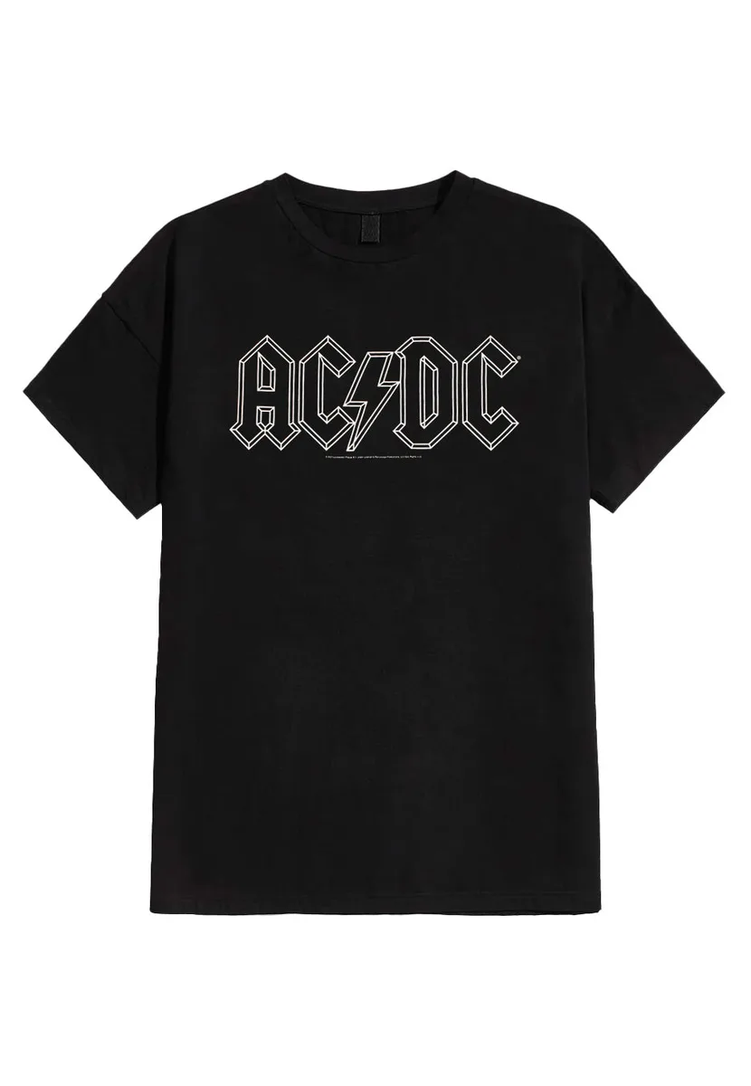 AC/DC Outline Logo T-Shirt