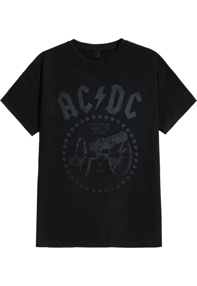 AC/DC We Salute You Cannon T-Shirt