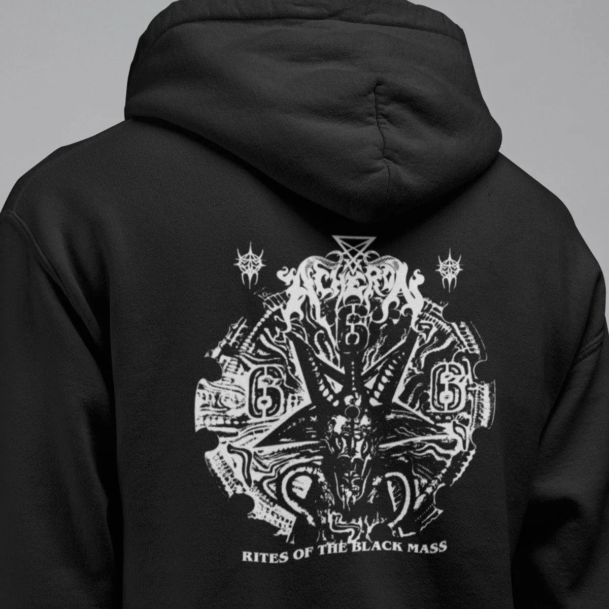 Acheron Band Hoodie, Acheron Rites of the Black Mass Hooded Sweatshirt, Death Metal, Black Metal Merch
