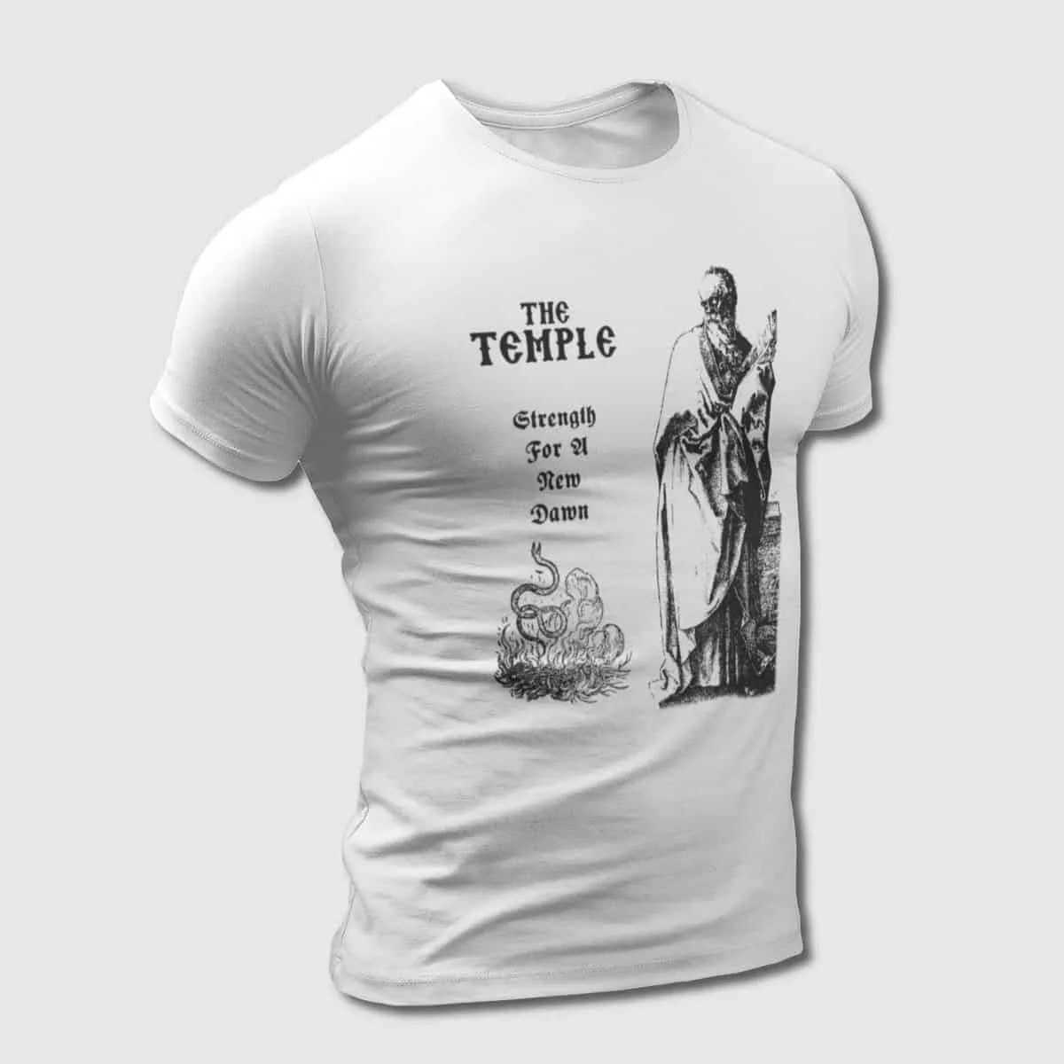 Acolytes of Moros The Temple Cover T-Shirt, Doom Metal Merch