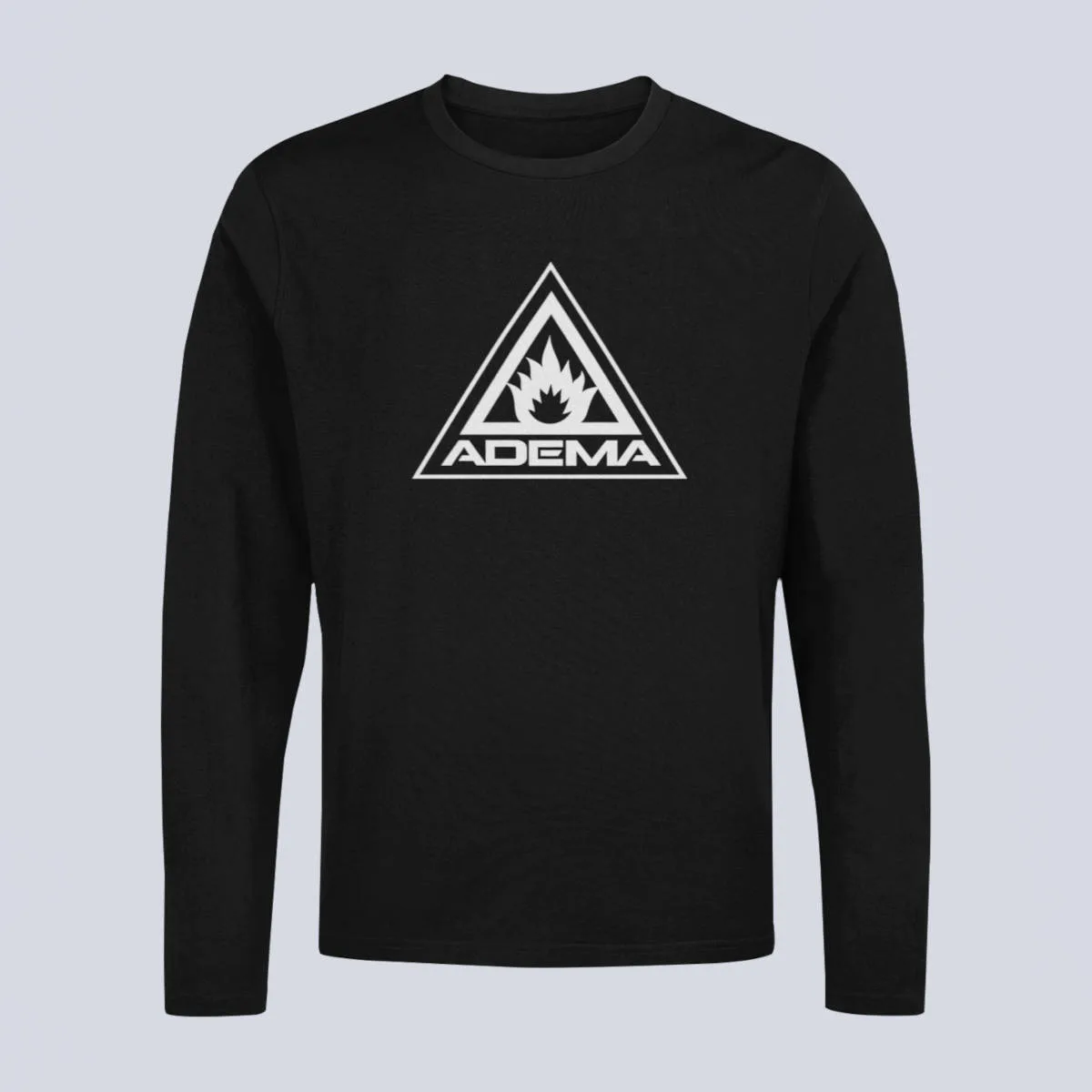 Adema Longsleeve T-Shirt, Adema Band Logo Black Long Sleeve, Alternative Rock Merchandise
