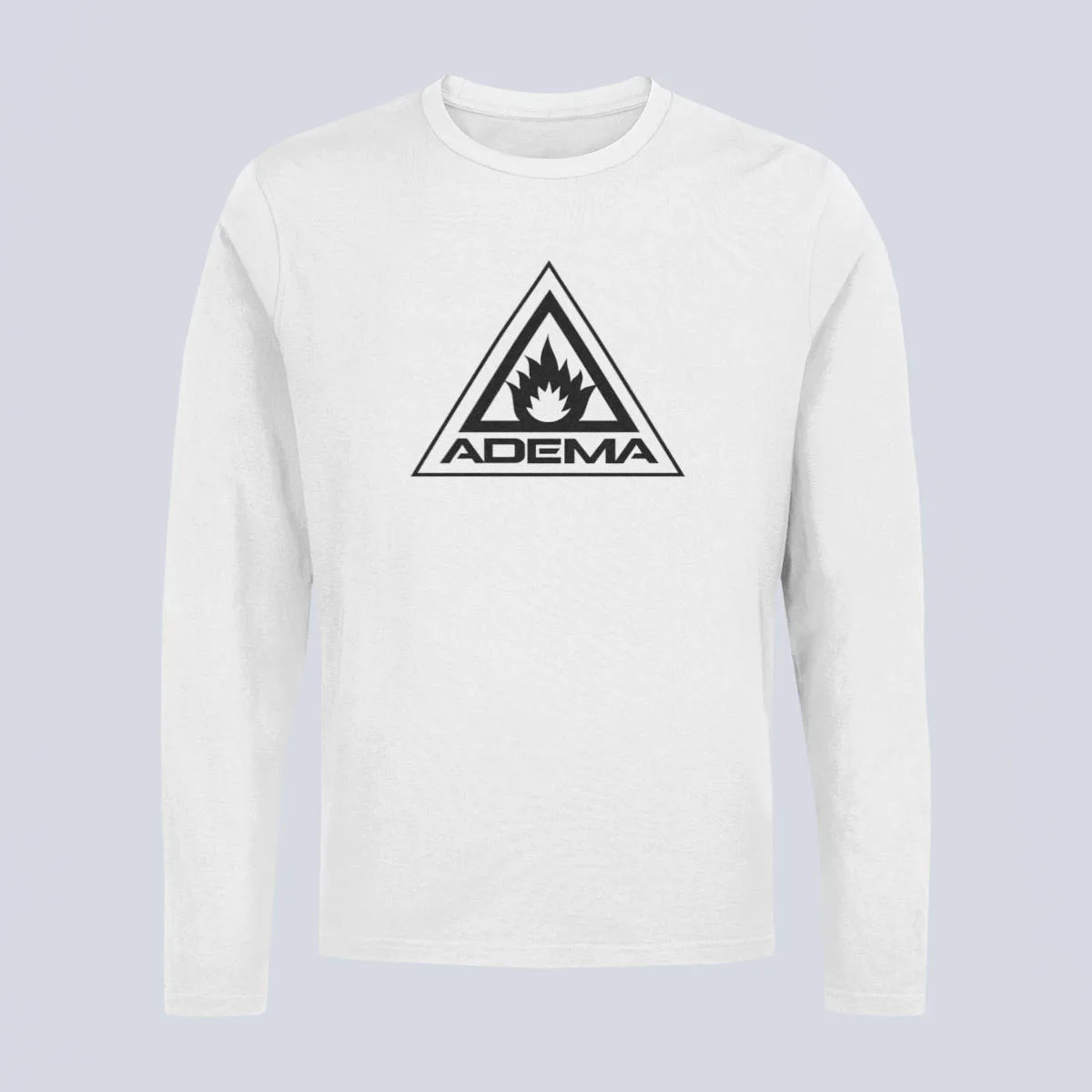 Adema Longsleeve T-Shirt, Adema Band Logo White Long Sleeve, Alternative Rock Merchandise