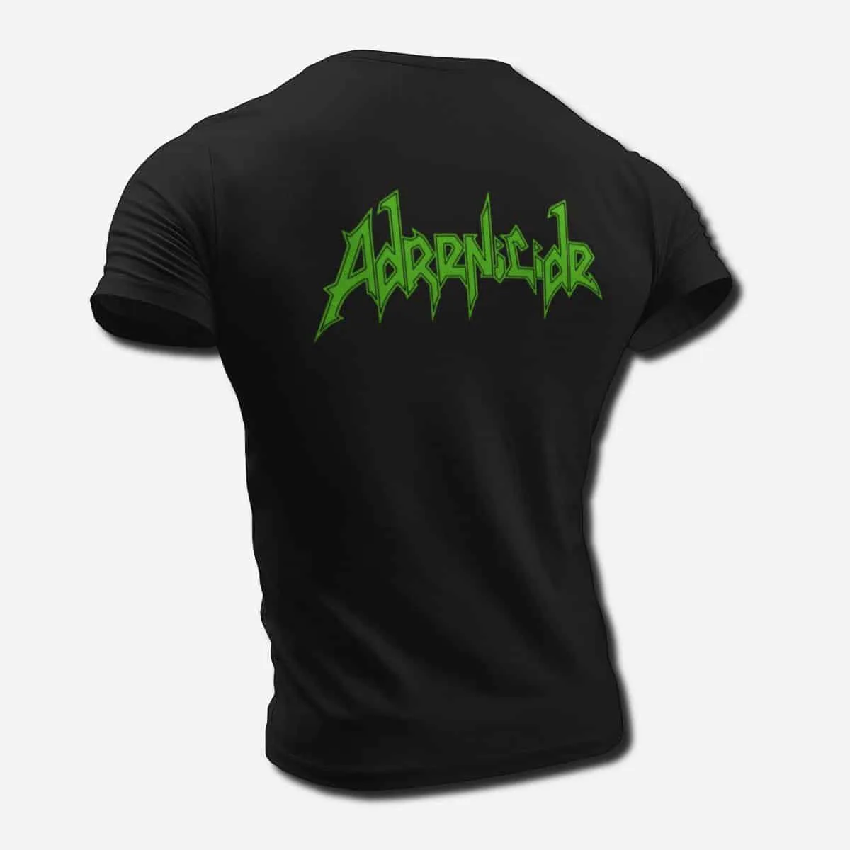 Adrenicide Band T-Shirt, Adrenicide Green Logo T-Shirt, Thrash Metal Merch