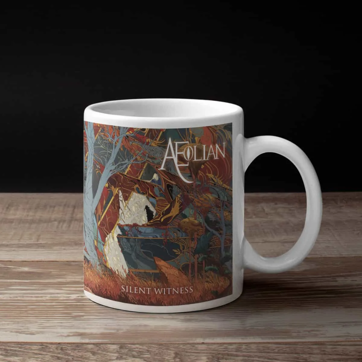 Aeolian Coffee Mug, Aeolian Silent Witness Coffee Mug