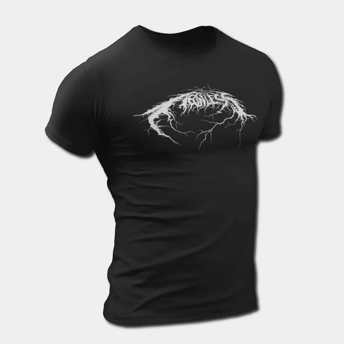 Aeonless T-Shirt, Aeonless Logo Tee, Black Metal Merch
