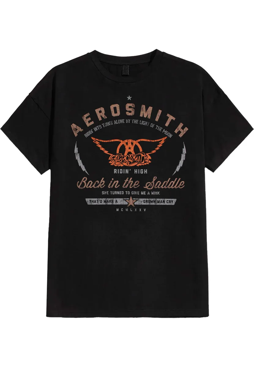 Aerosmith Back in the Saddle T-Shirt