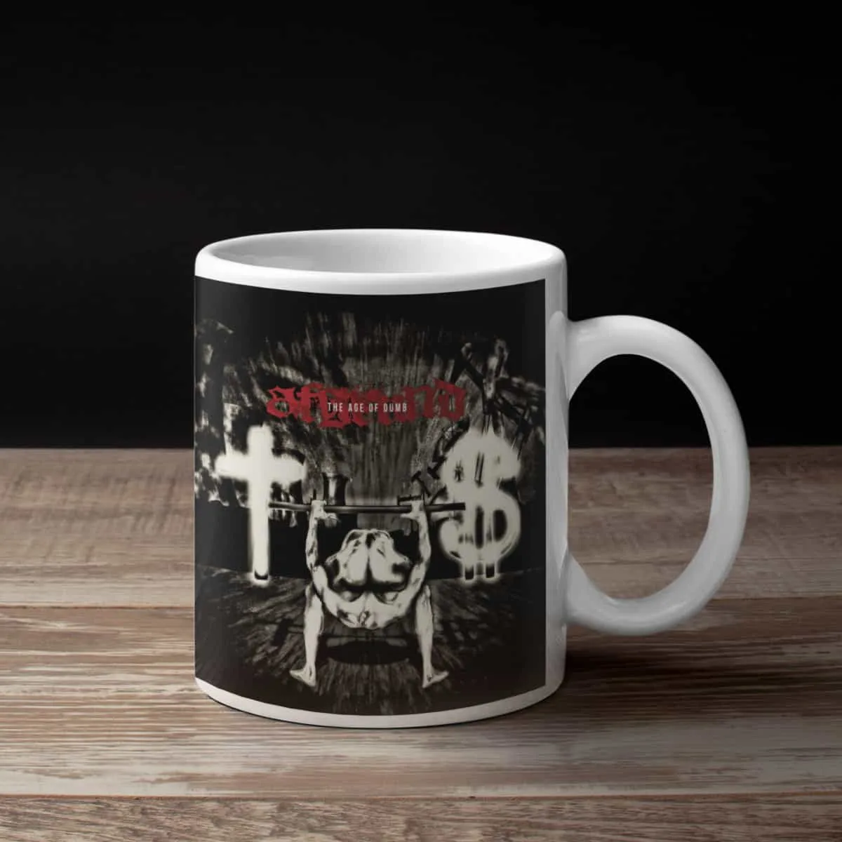Afgrund Coffee Mug, Afgrund The Age Of Dumb Coffee Mug