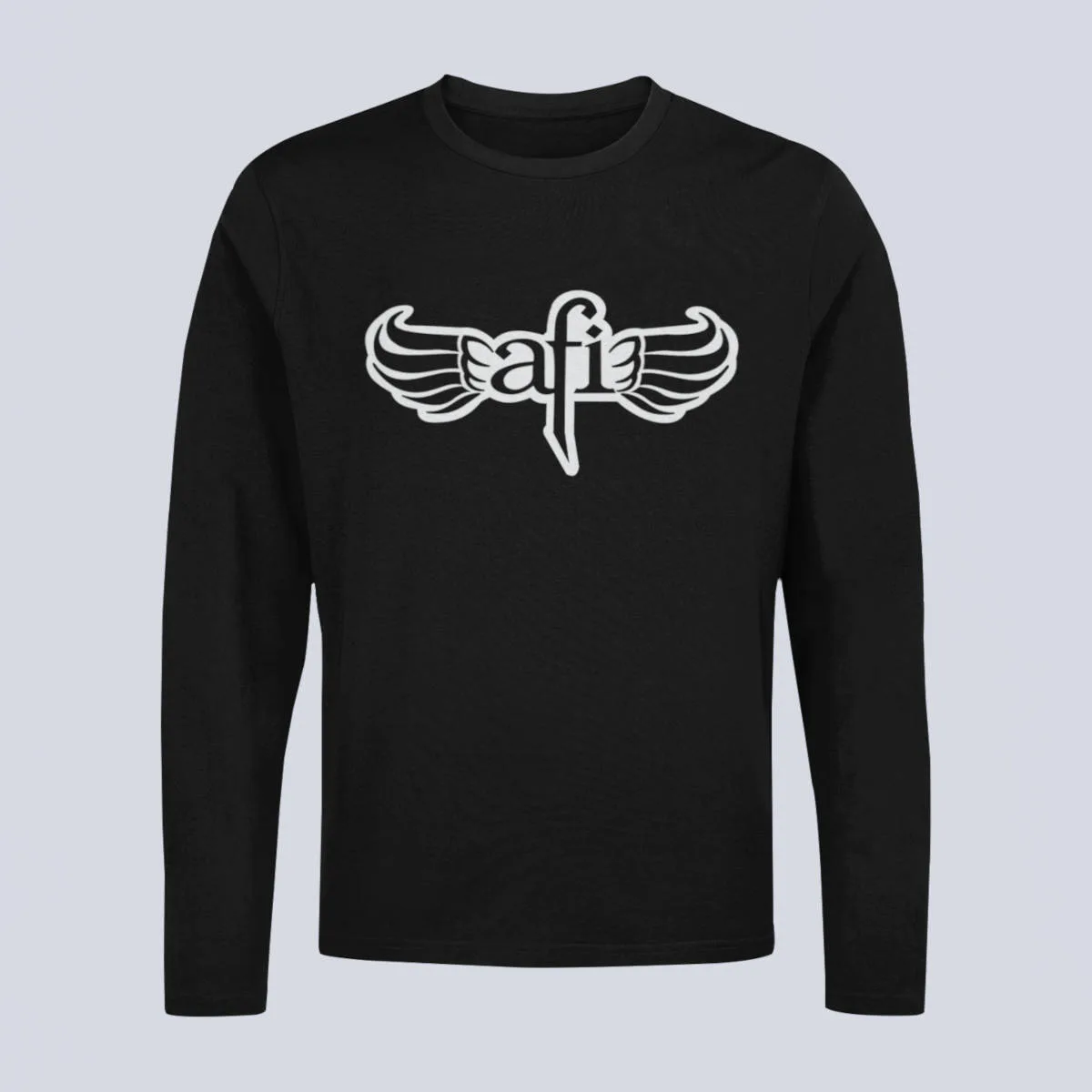 AFI Longsleeve T-Shirt, AFI Band Logo Black Longsleeve, Gothic Rock Merchandise
