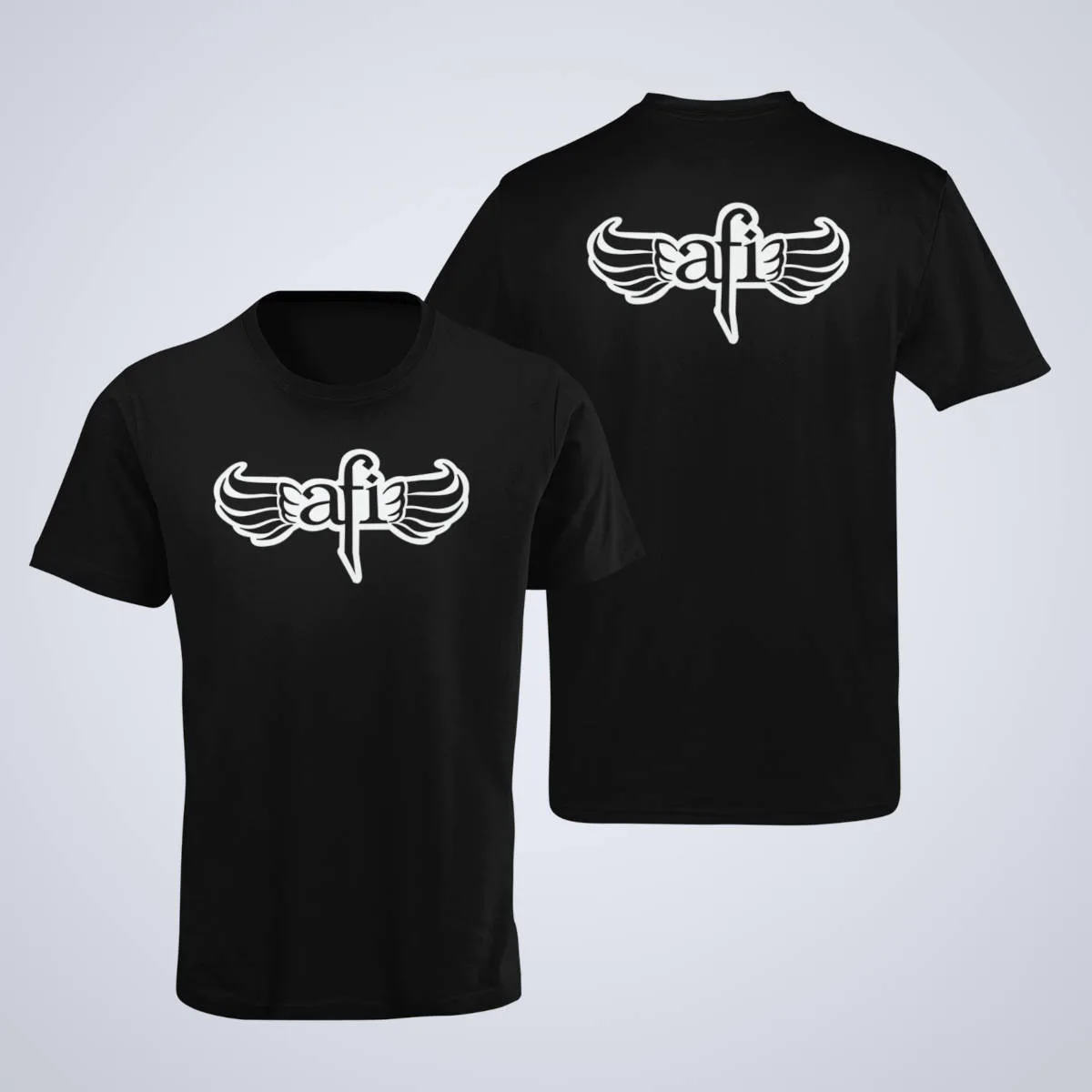 AFI T-Shirt, AFI Band Logo Black T-Shirt, Gothic Rock Merchandise