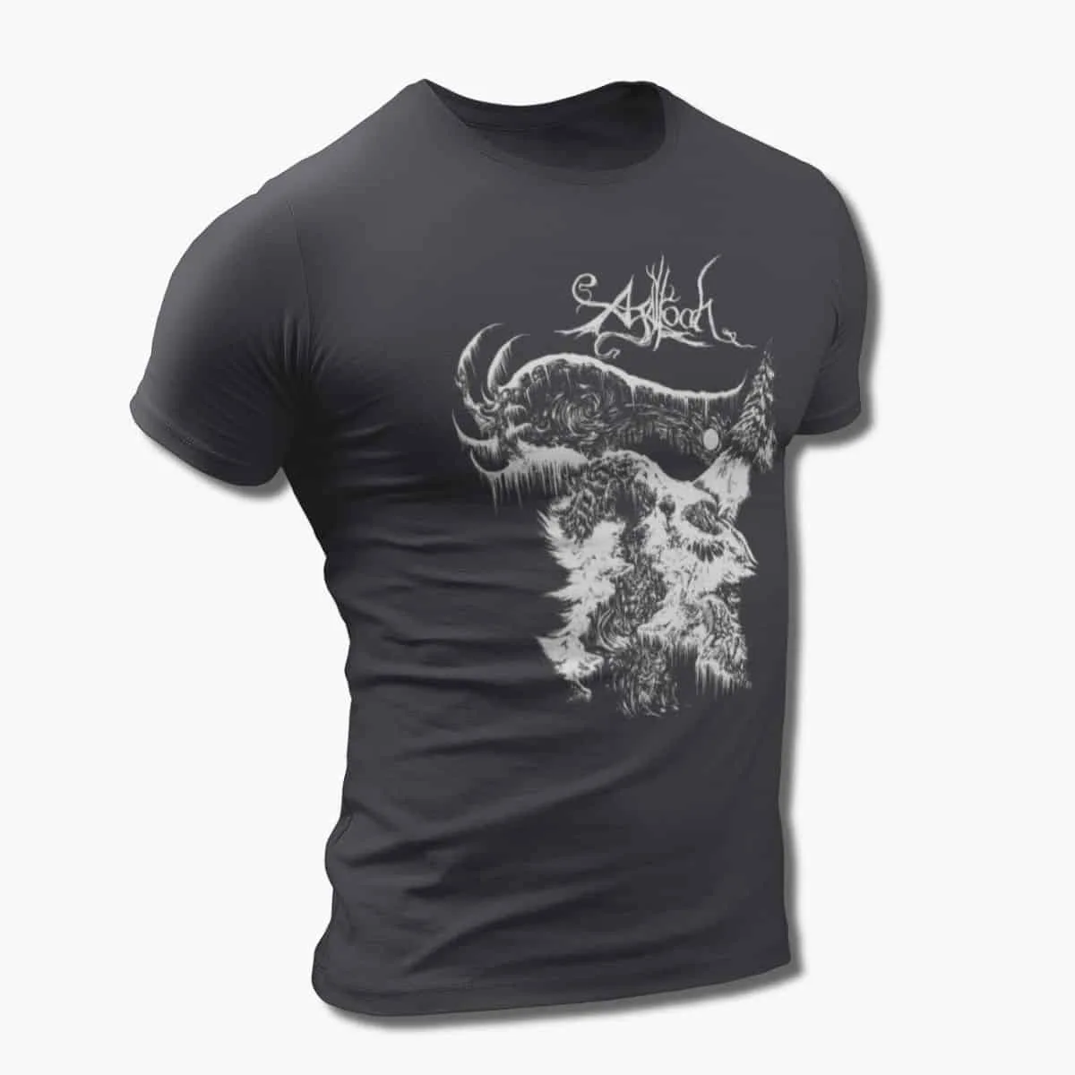 Agalloch Band Logo T-Shirt, Doom Metal Merch