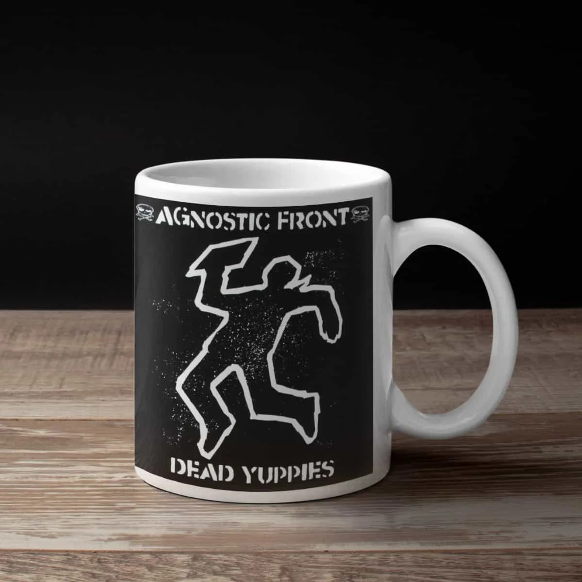 Agnostic Front Coffee Mug, Agnostic Front Dead Yuppies Coffee Mug