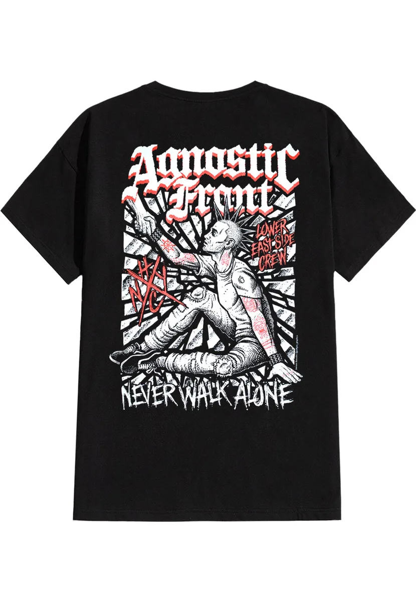 Agnostic Front Never Walk Alone T-Shirt