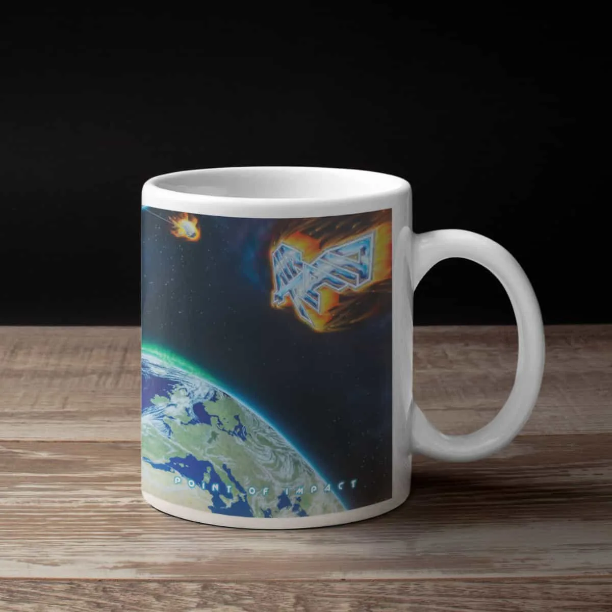 Air Raid Coffee Mug, Air Raid Point of Impact Coffee Mug