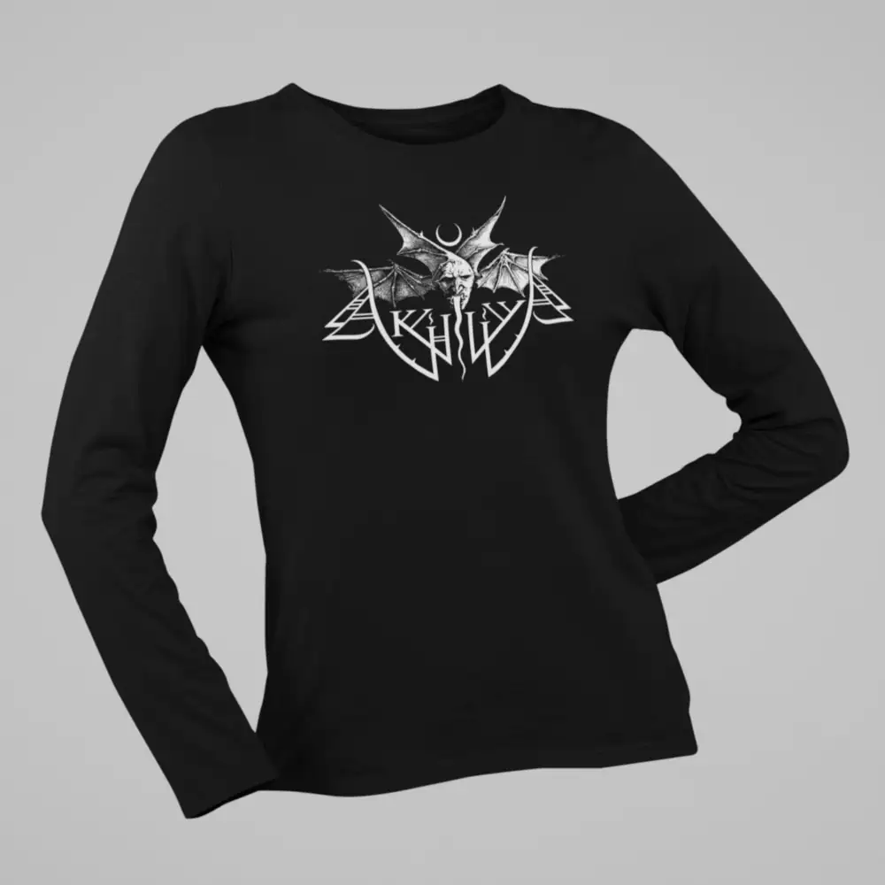 Akhlys Long Sleeve, Akhlys Logo Black Long Sleeve