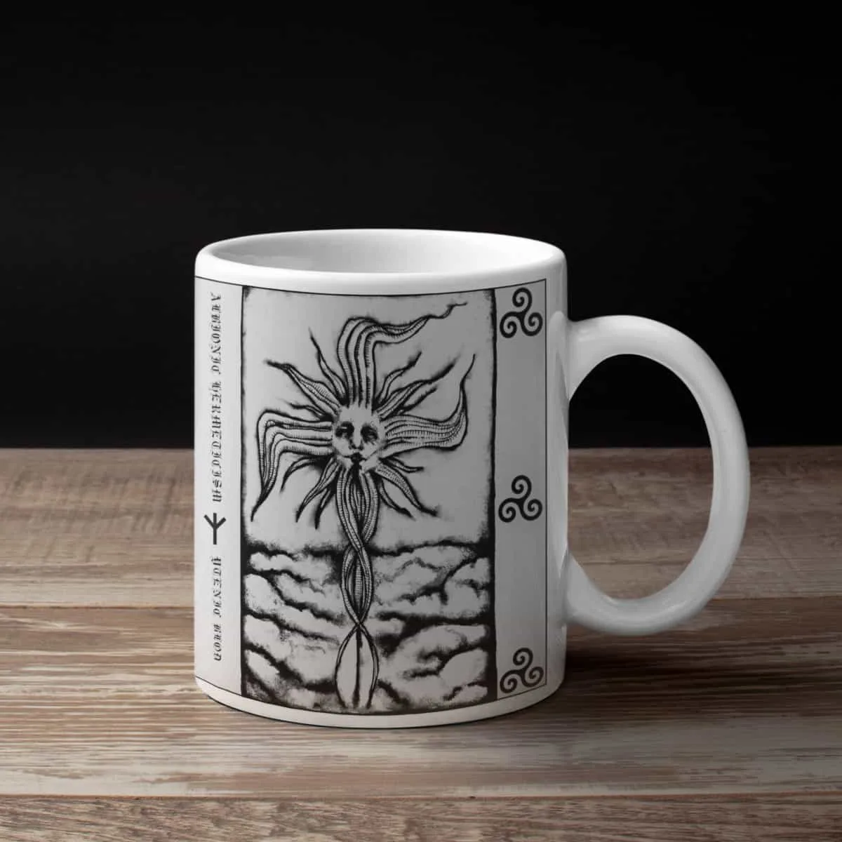 Albionic Hermeticism Coffee Mug, Albionic Hermeticism Ytenic Blód Coffee Mug