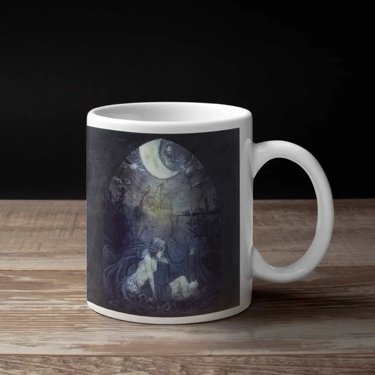 Alcest Coffee Mug, Alcest Écailles de lune Coffee Mug