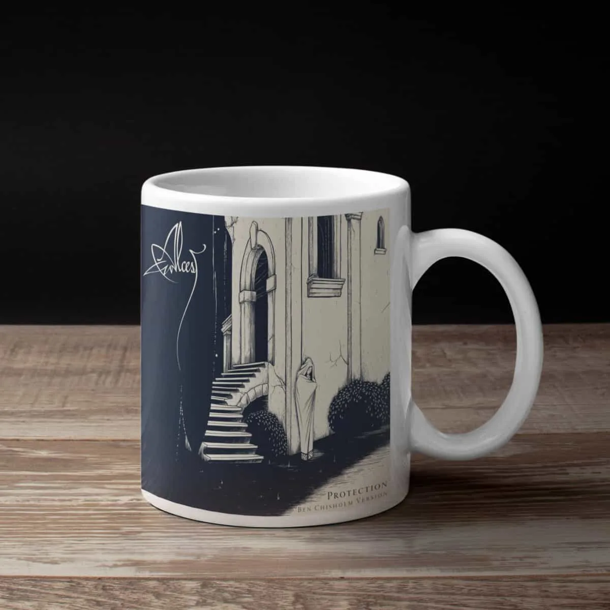 Alcest Coffee Mug, Alcest Protection Artwork Coffee Mug