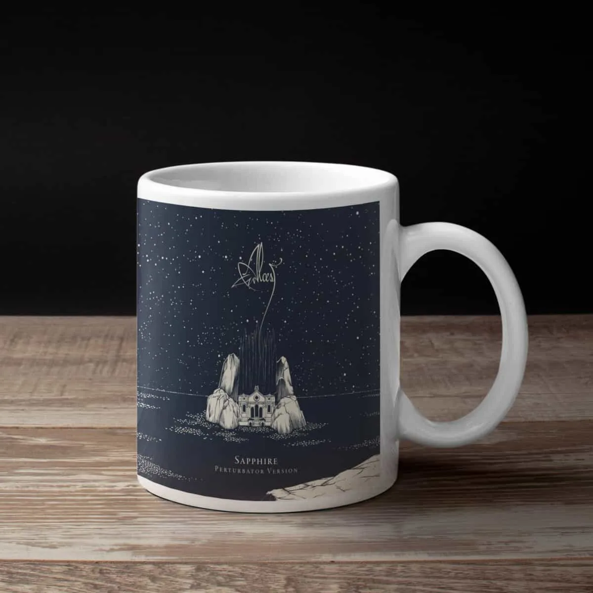 Alcest Coffee Mug, Alcest Sapphire Artwork Coffee Mug