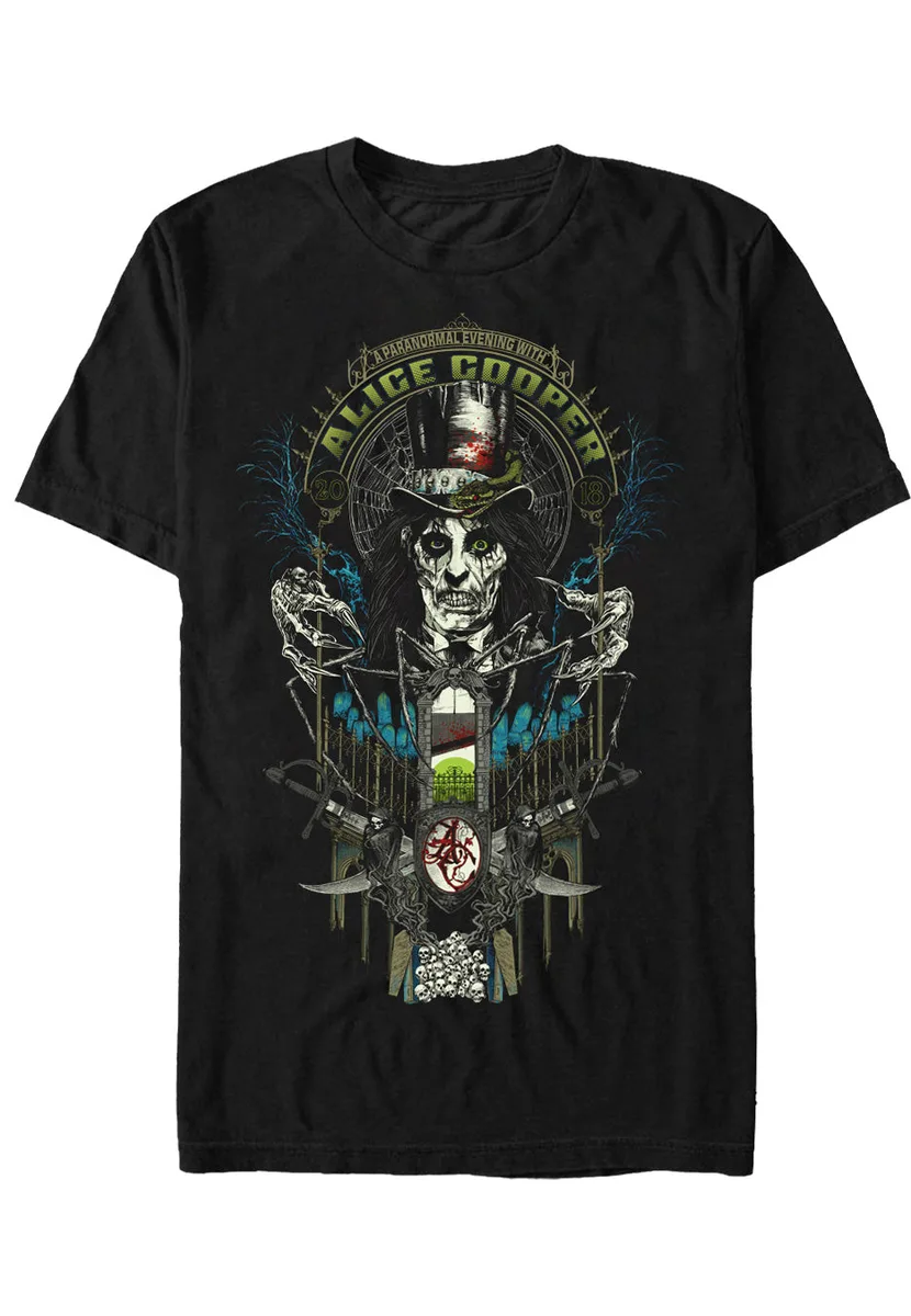 Alice Cooper Paranormal Evening With T-Shirt