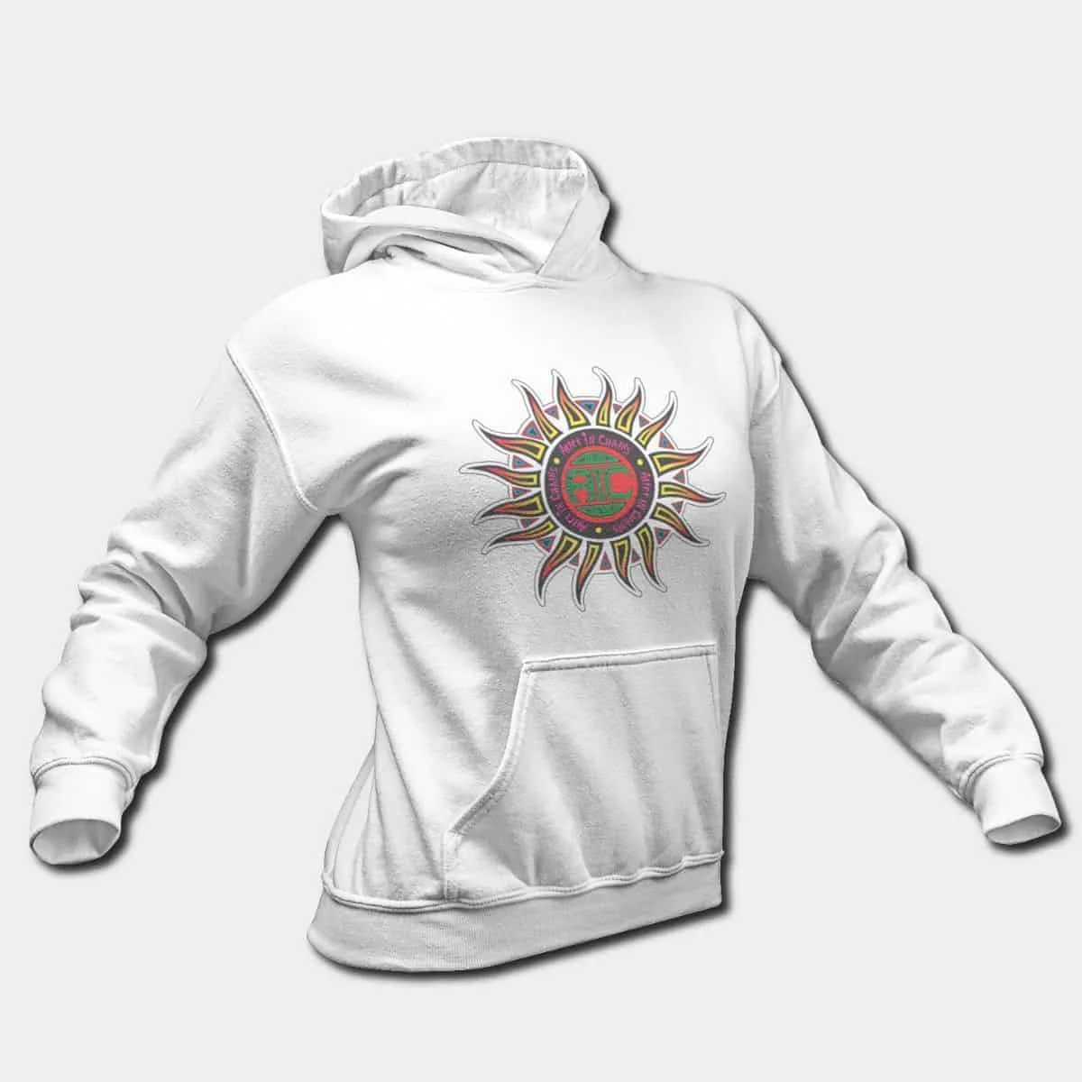 Alice in Chains Hoodie, Alice in Chains Logo Hooded Sweatshirt, Heavy Metal, Grunge, Alternative Rock, Hard Rock