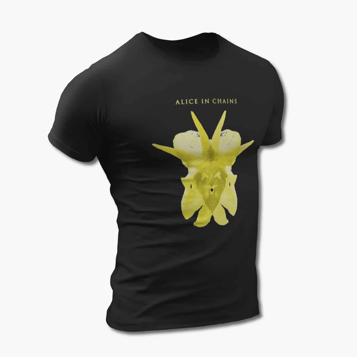 Alice In Chains T-Shirt, Alice In Chains The Devil Put Dinosaurs Here Artwork Black T-Shirt, Alternative Metal Merch
