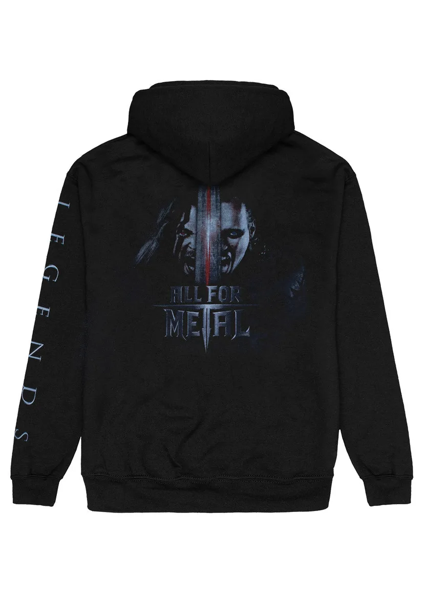 All For Metal Legendes Cover - Zipper Hoodie