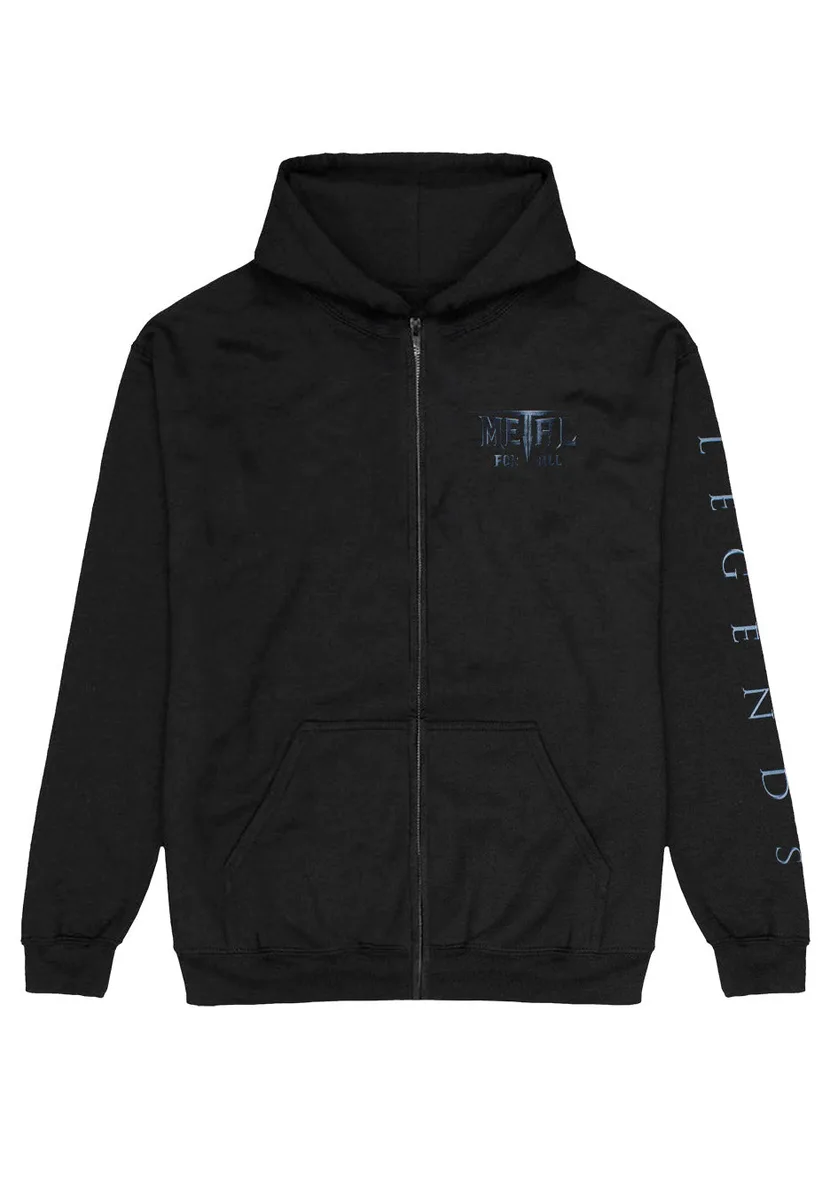 All For Metal Legendes Cover - Zipper Hoodie