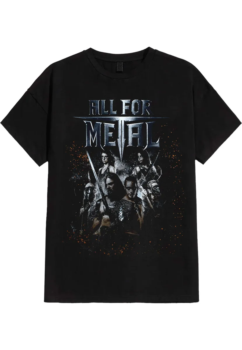 All For Metal Legends Band T-Shirt