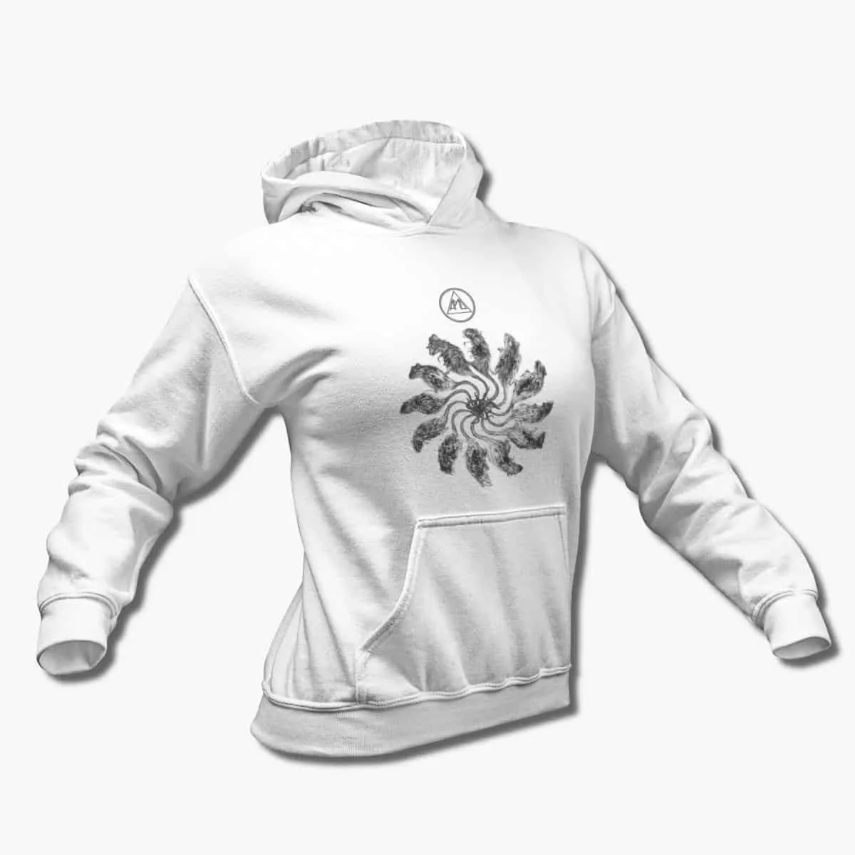 All Pigs Must Die Hoodie, APMD Hostage Animal Artwork Hooded Sweatshirt, Metalcore, Grindcore Metal Merchandise
