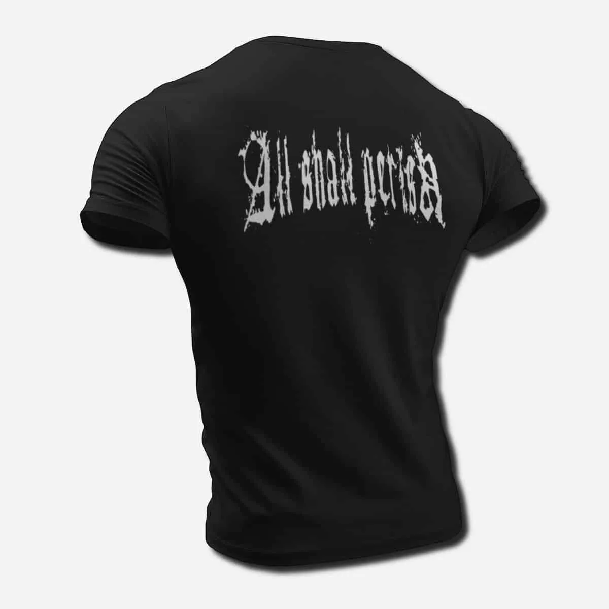 All Shall Perish Band T-Shirt, All Shall Perish Logo T-Shirt, Deathcore Metal Merch