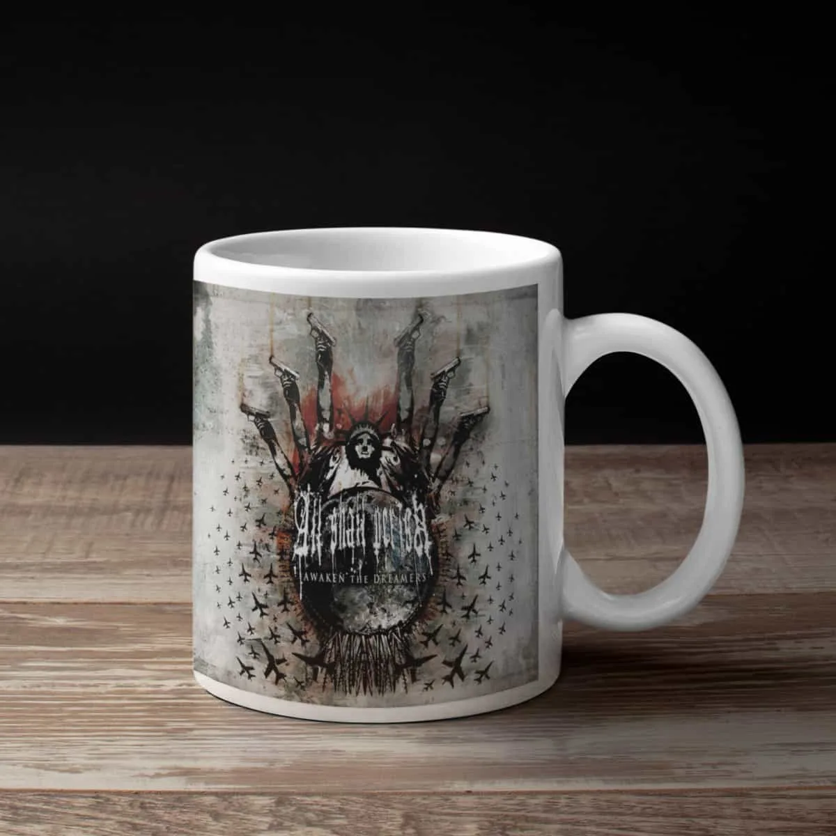 All Shall Perish Coffee Mug, All Shall Perish Awaken The Dreamers Coffee Mug