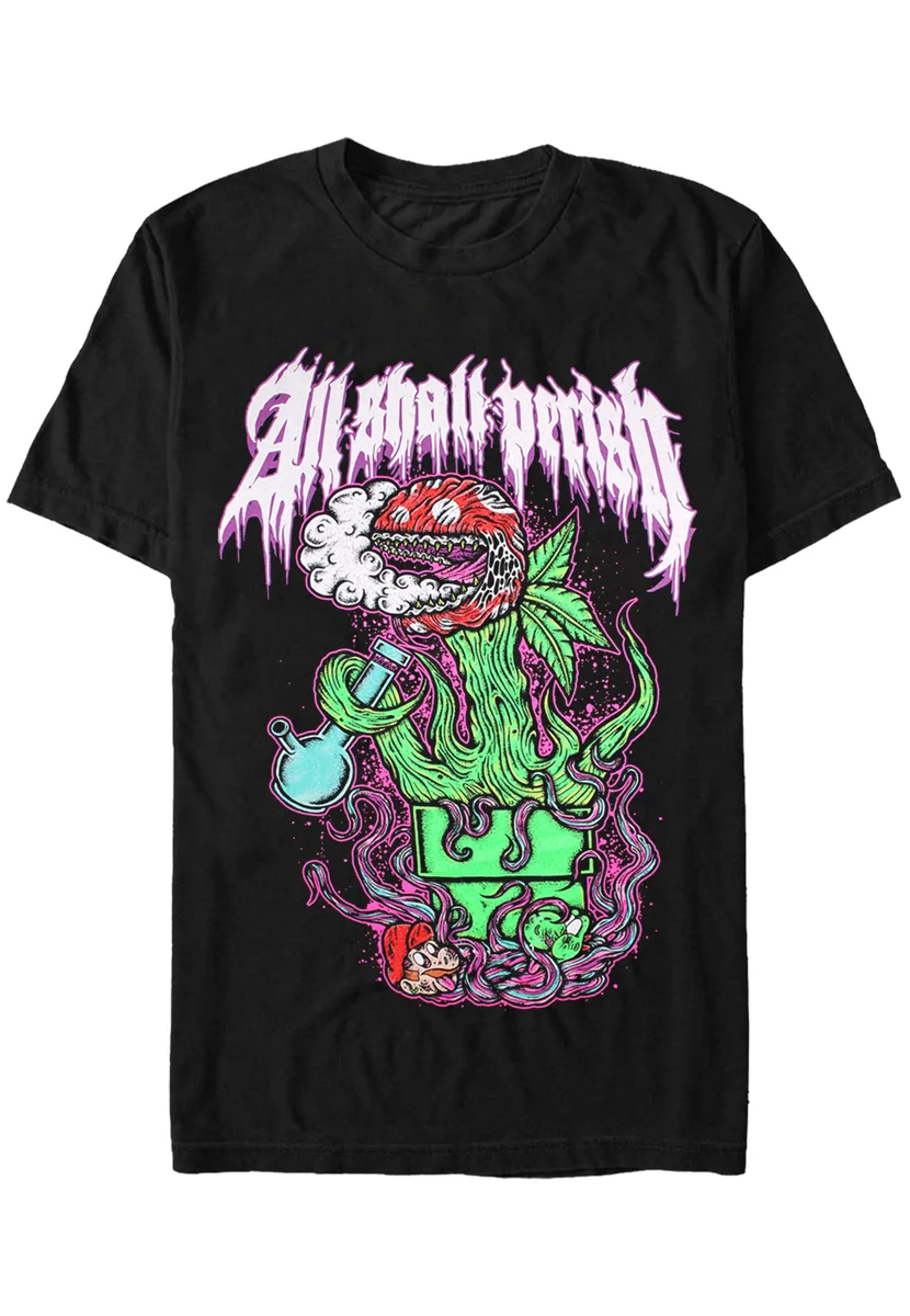 All Shall Perish Piranha Bong T-Shirt