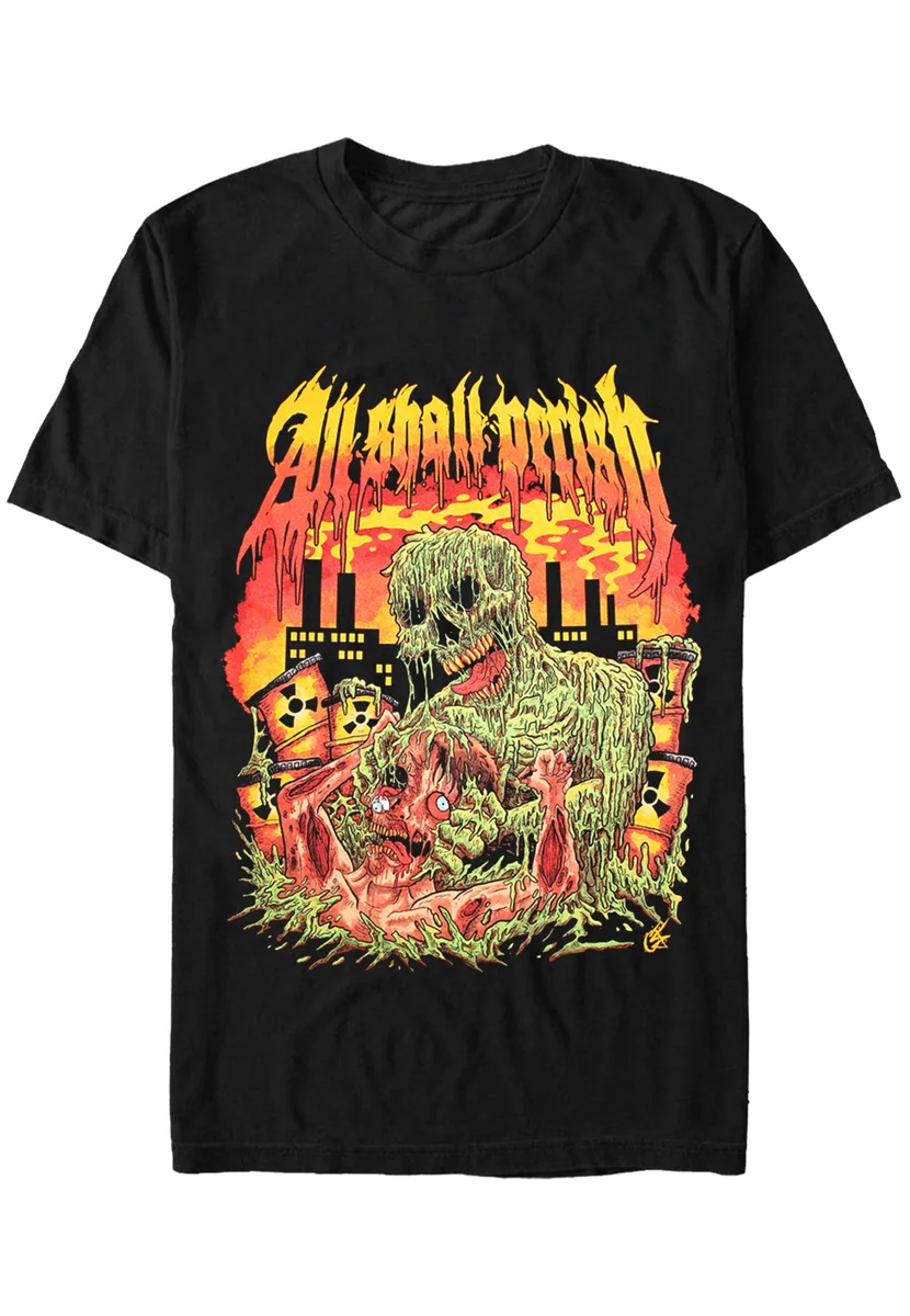 All Shall Perish Toxic Waste T-Shirt