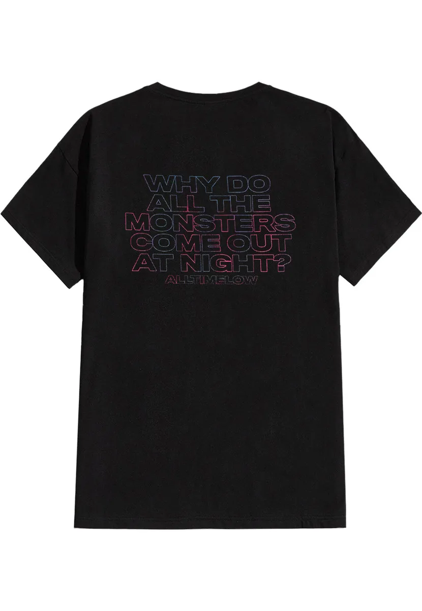 All Time Low Blurry Monster T-Shirt