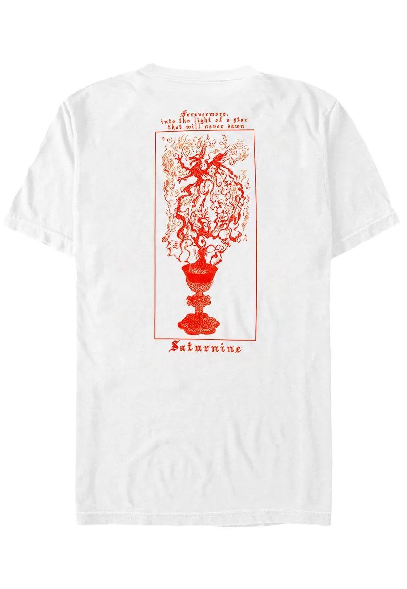 Allegaeon Saturnine White T-Shirt