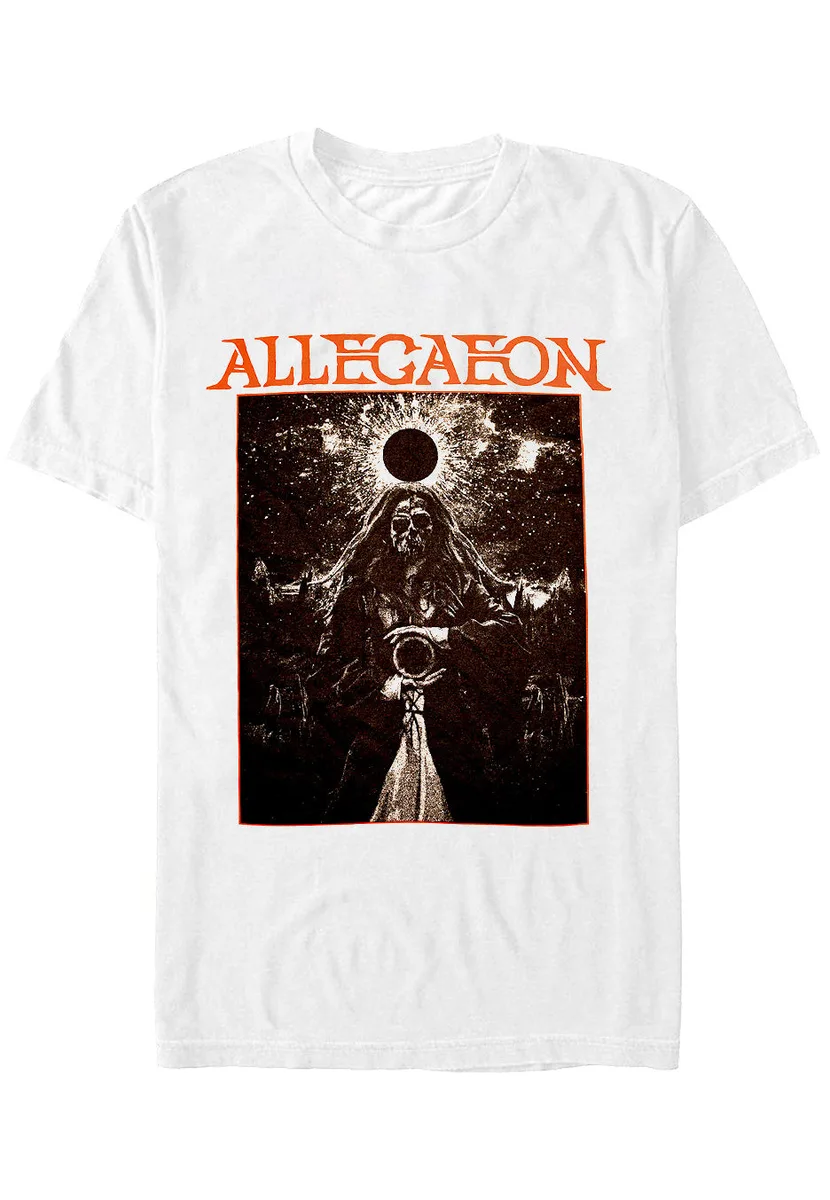 Allegaeon Saturnine White T-Shirt